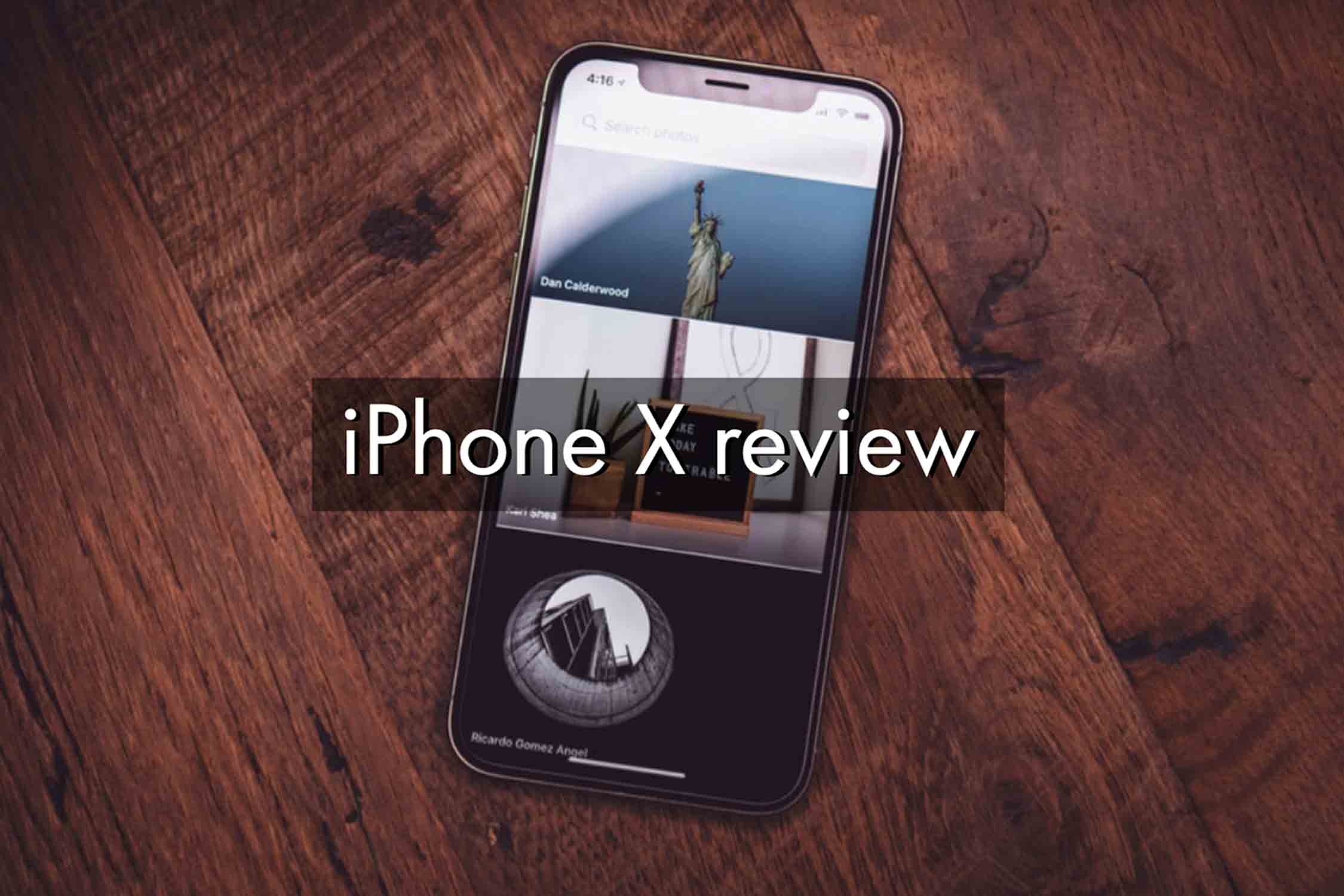 iPhone X review アイキャッチ