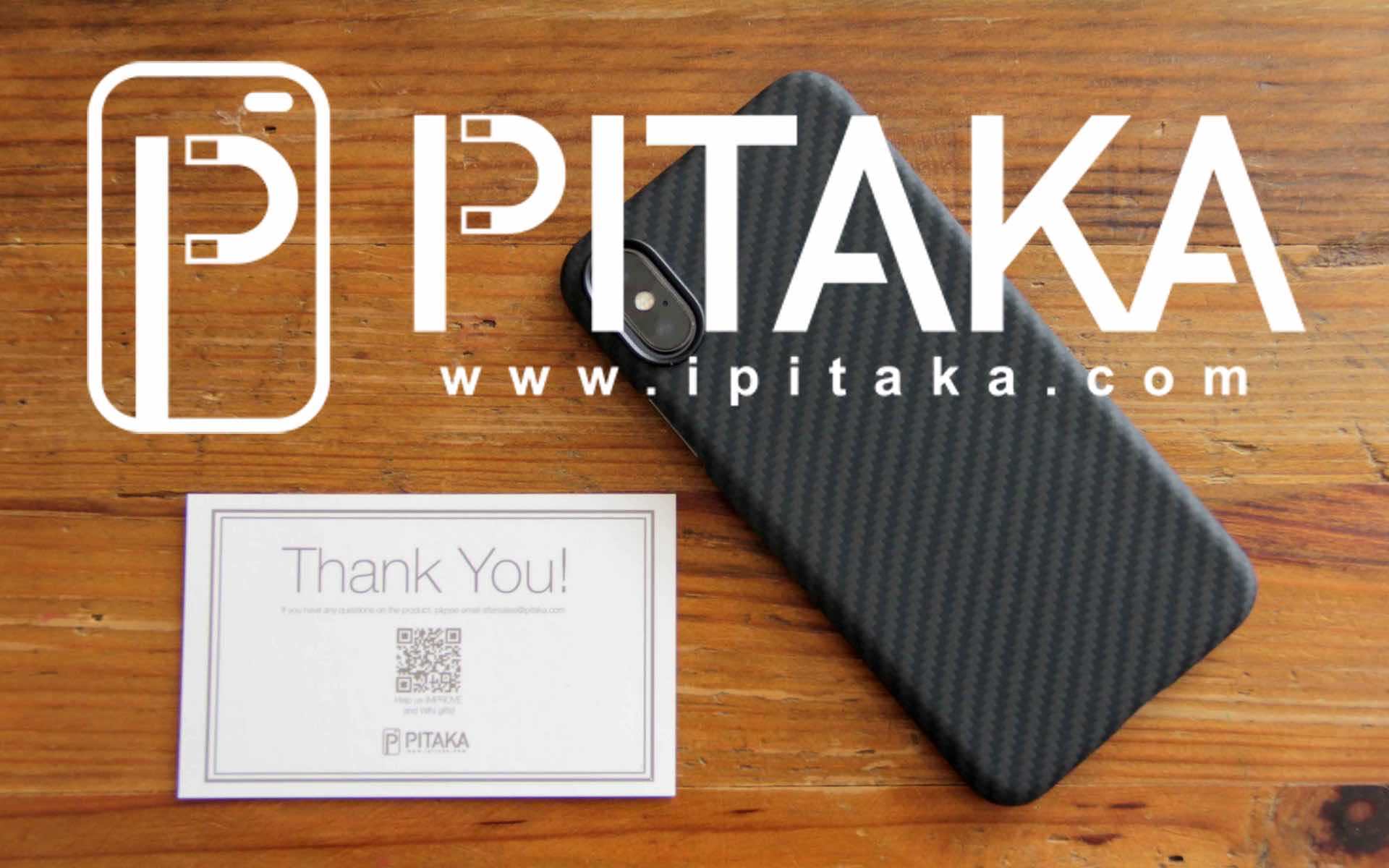 PITAKA iPhoneXケース装着レビューアイキャッチ