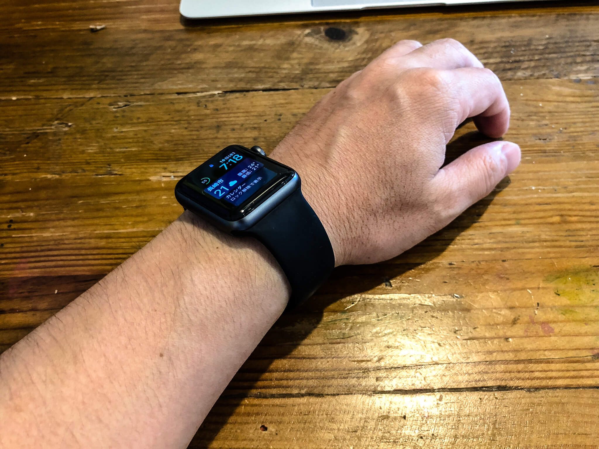 Apple Watchスポーツバンドの写真
