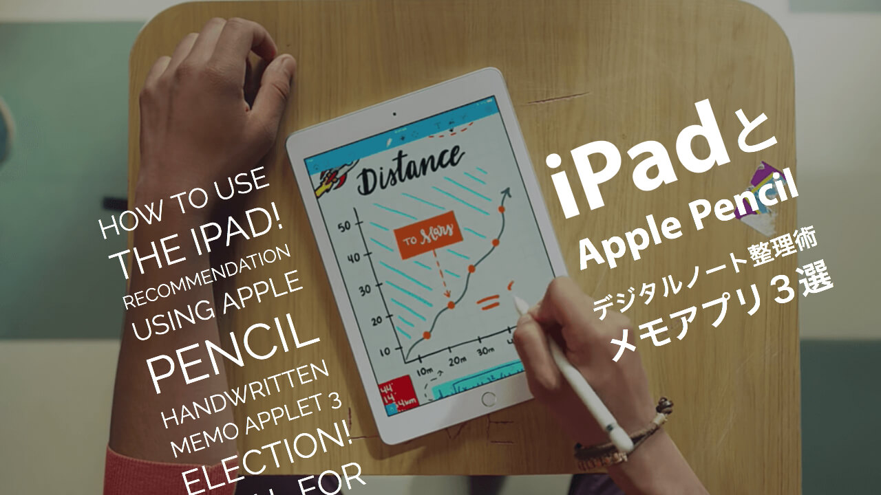 Ipadのapple Pencilの使い方 おすすめのノート メモ アプリ3選