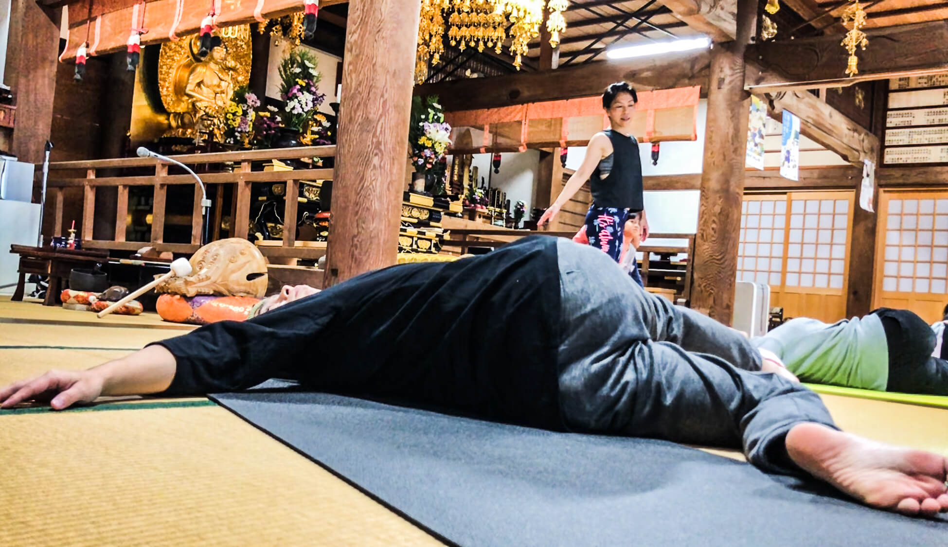 寺ヨガ 写真