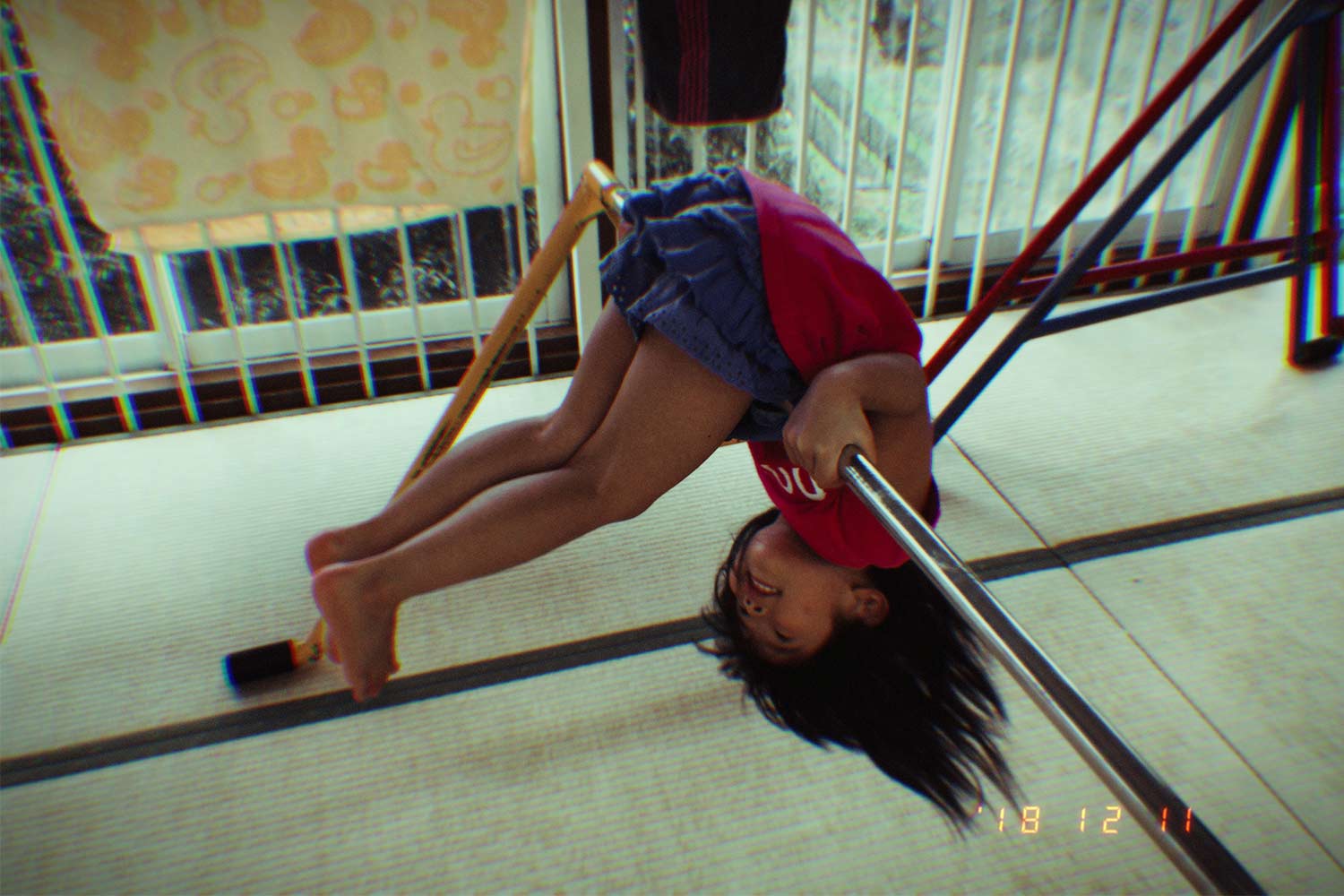 次女 逆上がり