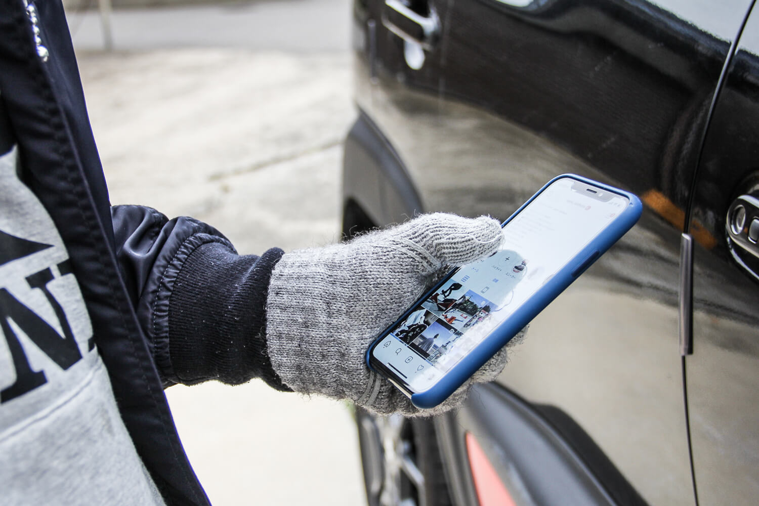 moshi digits グリップ力 写真