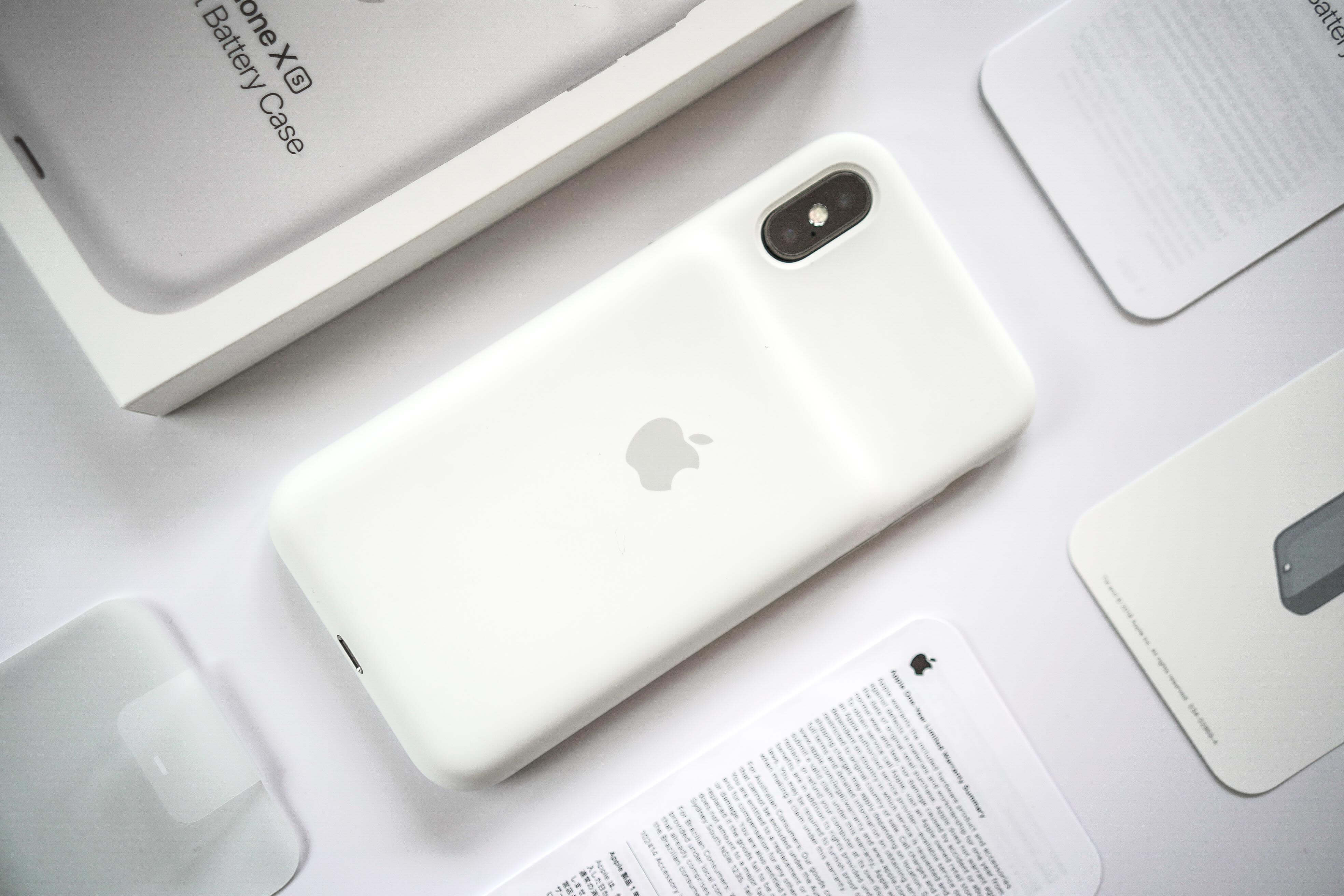 徹底検証！iPhoneXS Apple純正のSmart Battery Case レビュー。