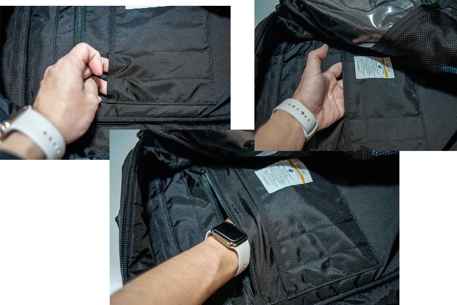 AS2OV[アッソブ] 最大サイズの収納内側ポケット