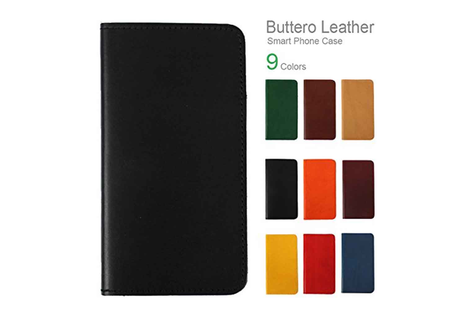 [BRAND-H2]-iPhone11-Pro-Buttero-Leather-Notebook-Type-Case