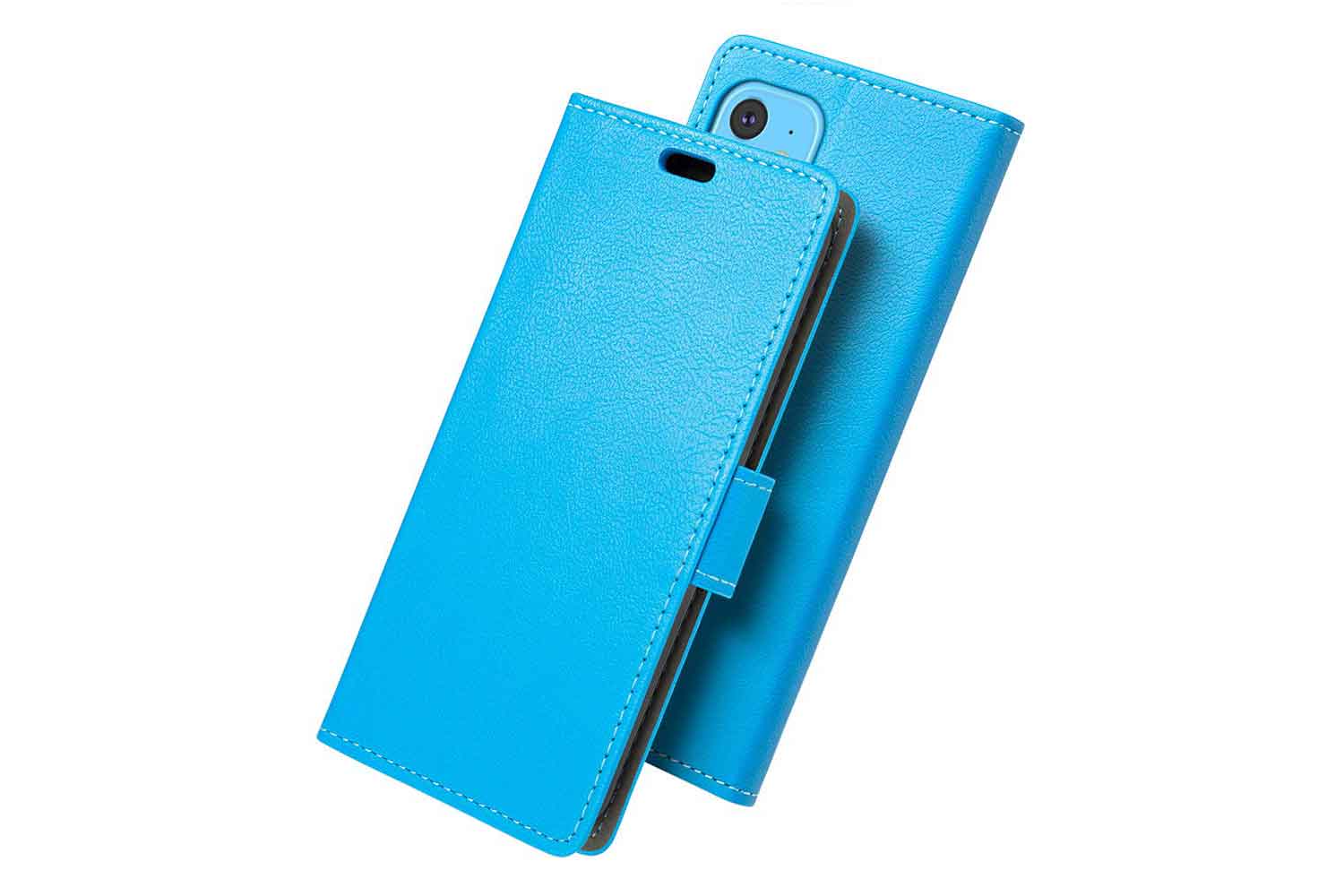 [SLEO]-iPhone11-notebook-type-case-blue